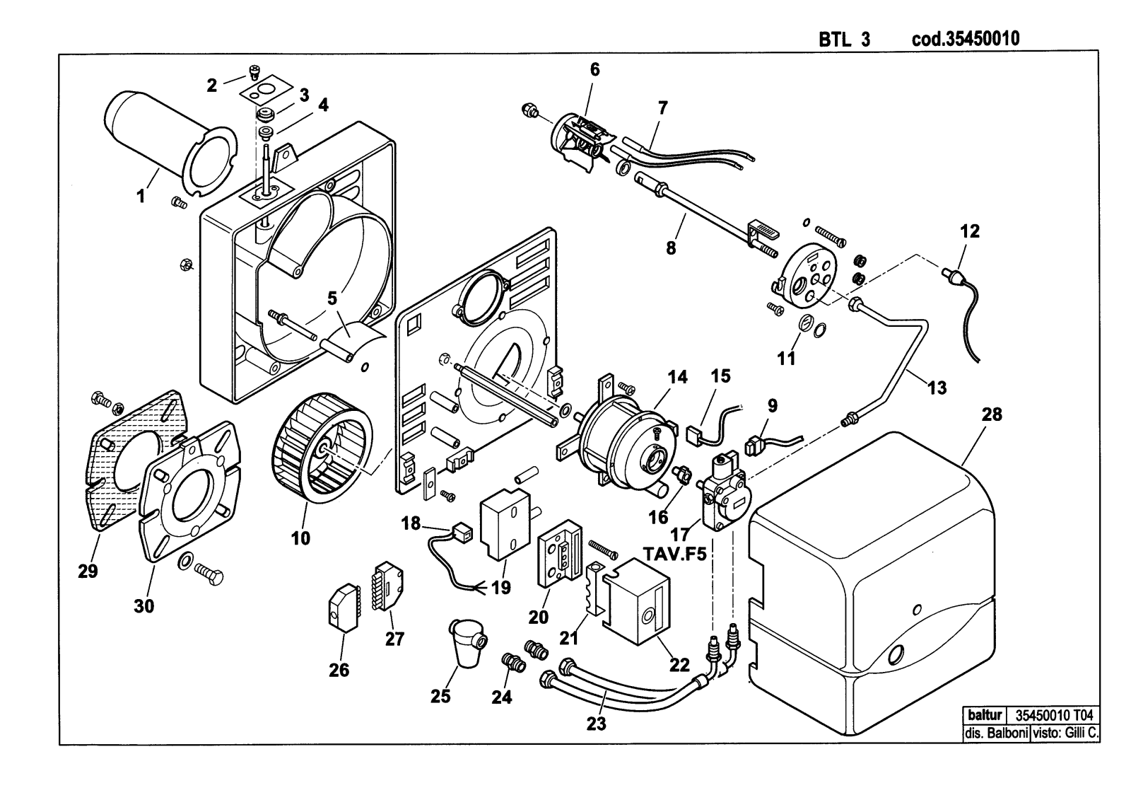 Baltur BTL 3 User Manual