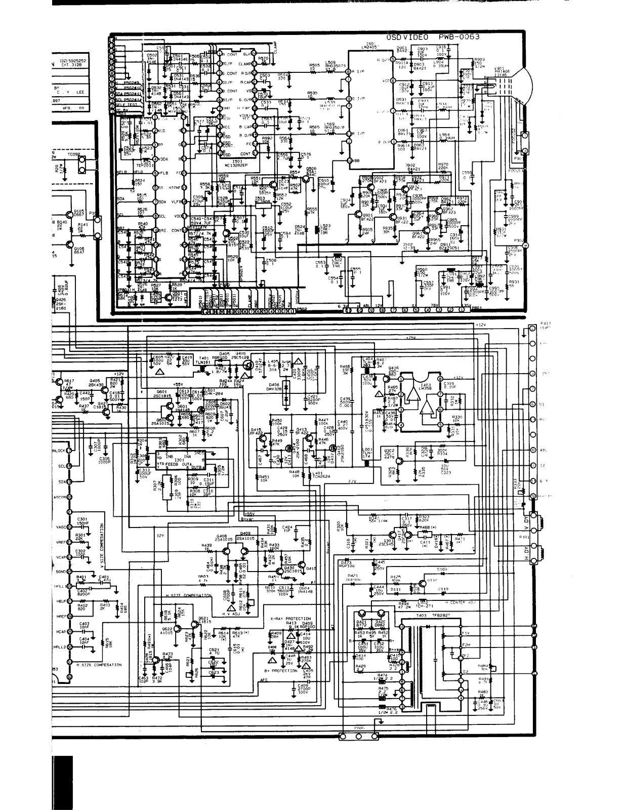 Tatung BJMC7TZ Schematic