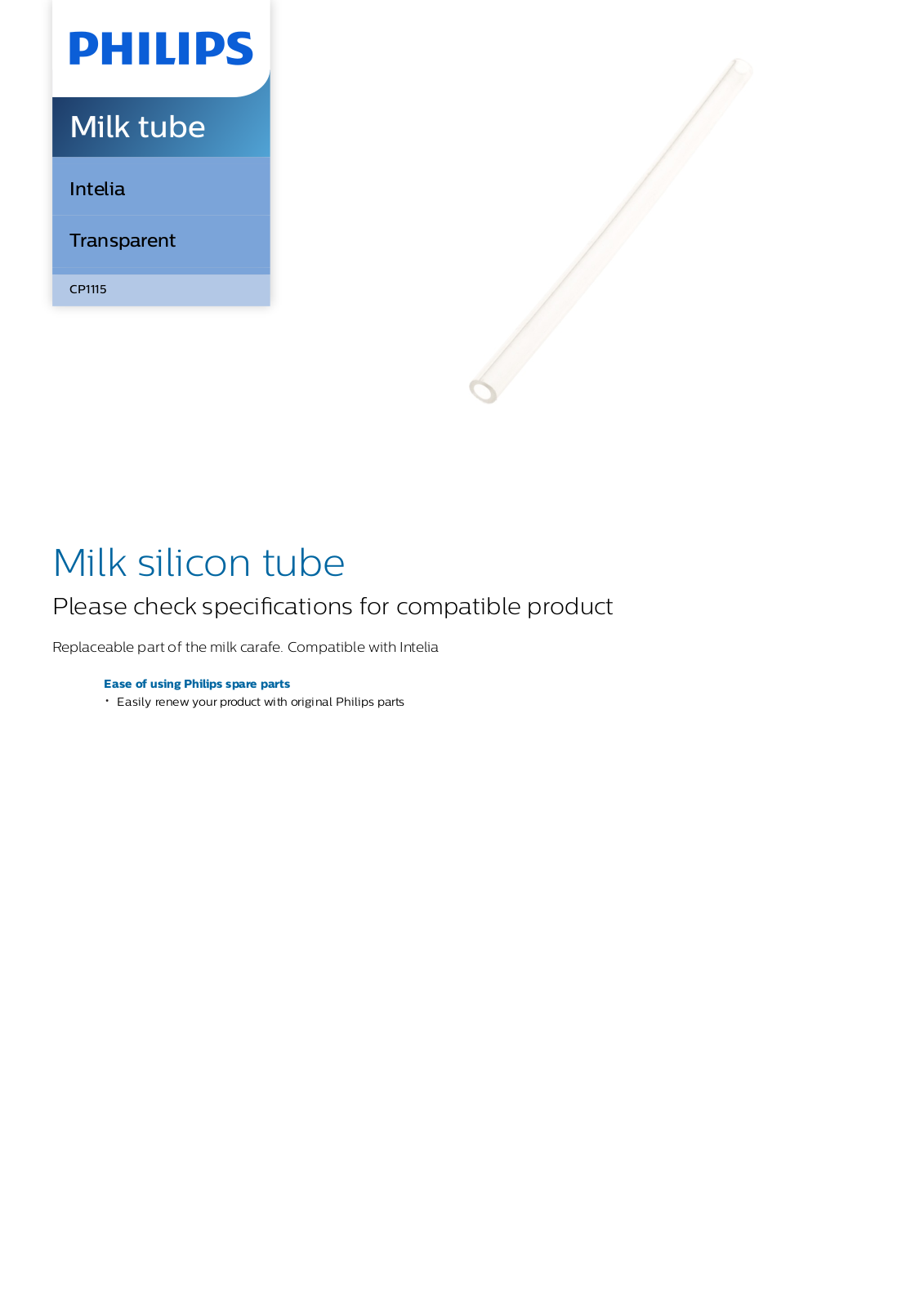 Philips CP1115/01 leaflet - ManualMachine.com