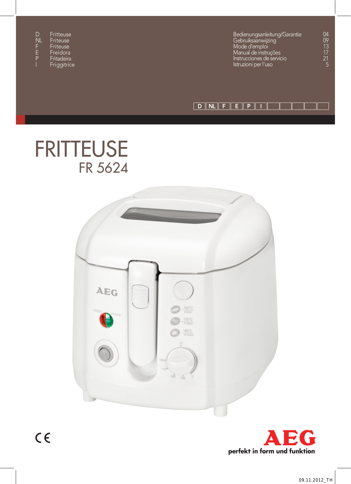 AEG Fr 5624 User guide