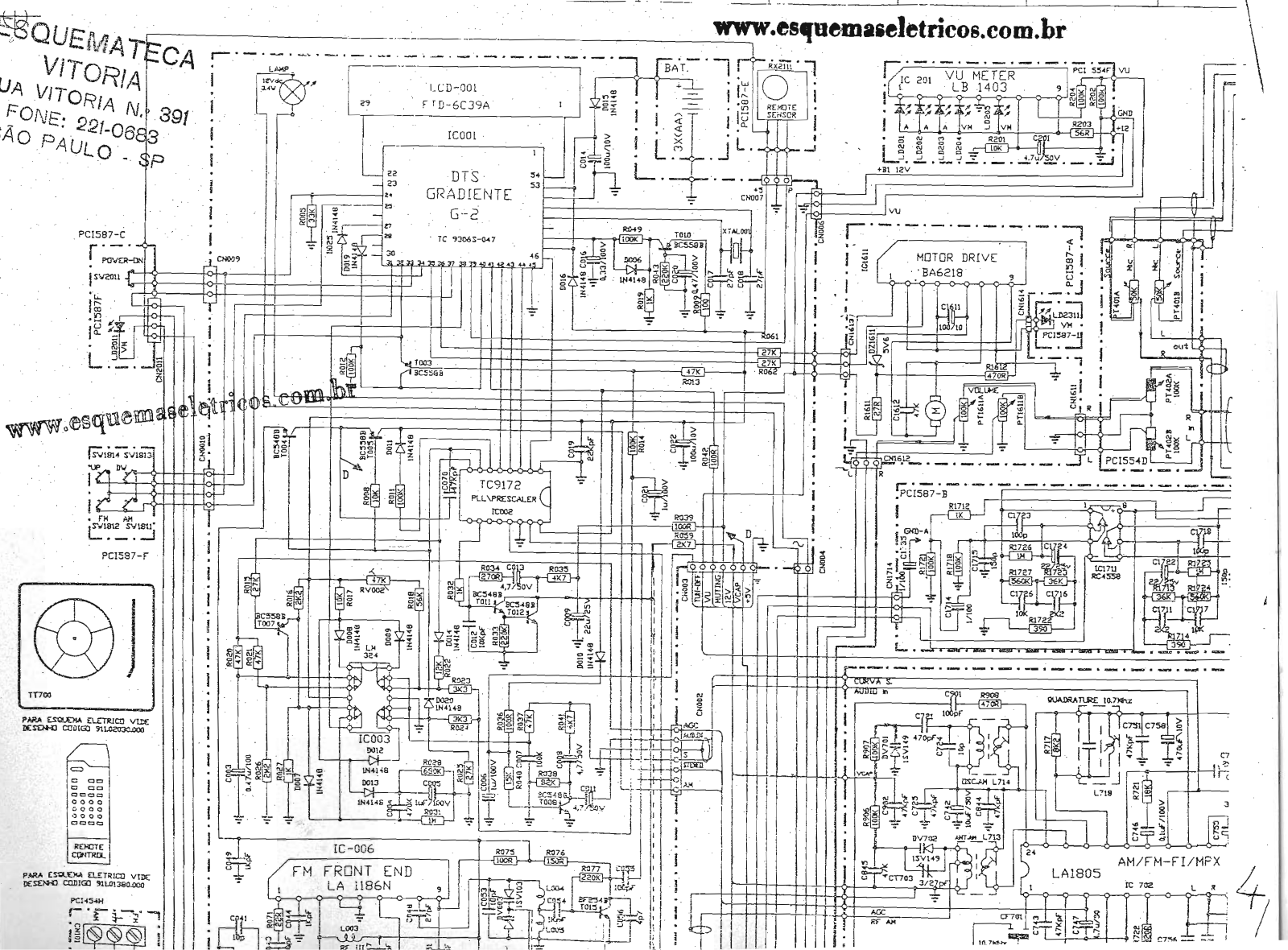 Gradiente DS-690 Schematic