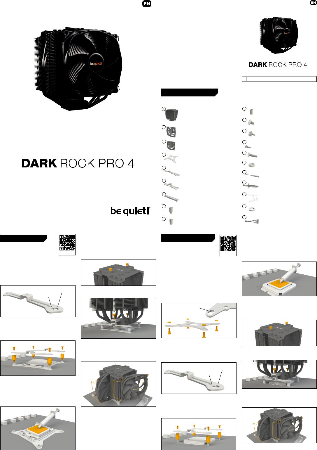 be quietl Dark Rock Pro 4 operation manual