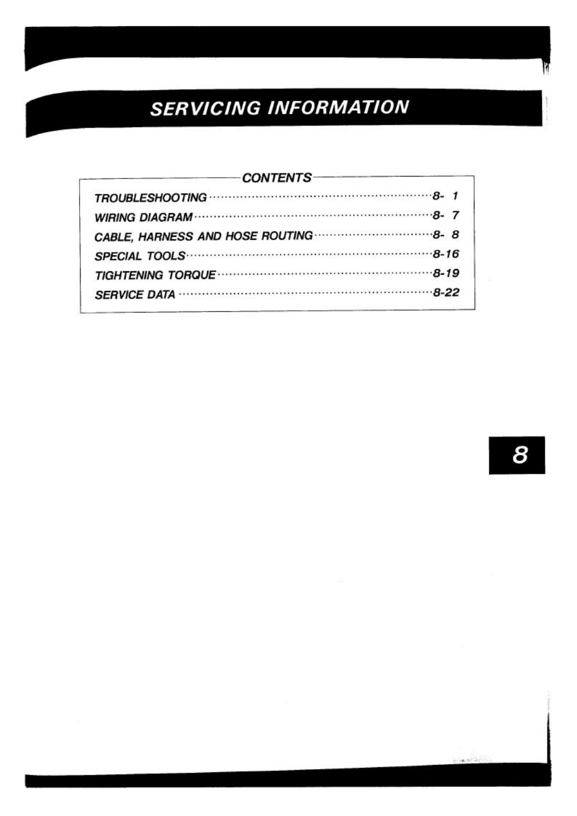 Suzuki RGV250 Service Manual 8  ServiceInfo