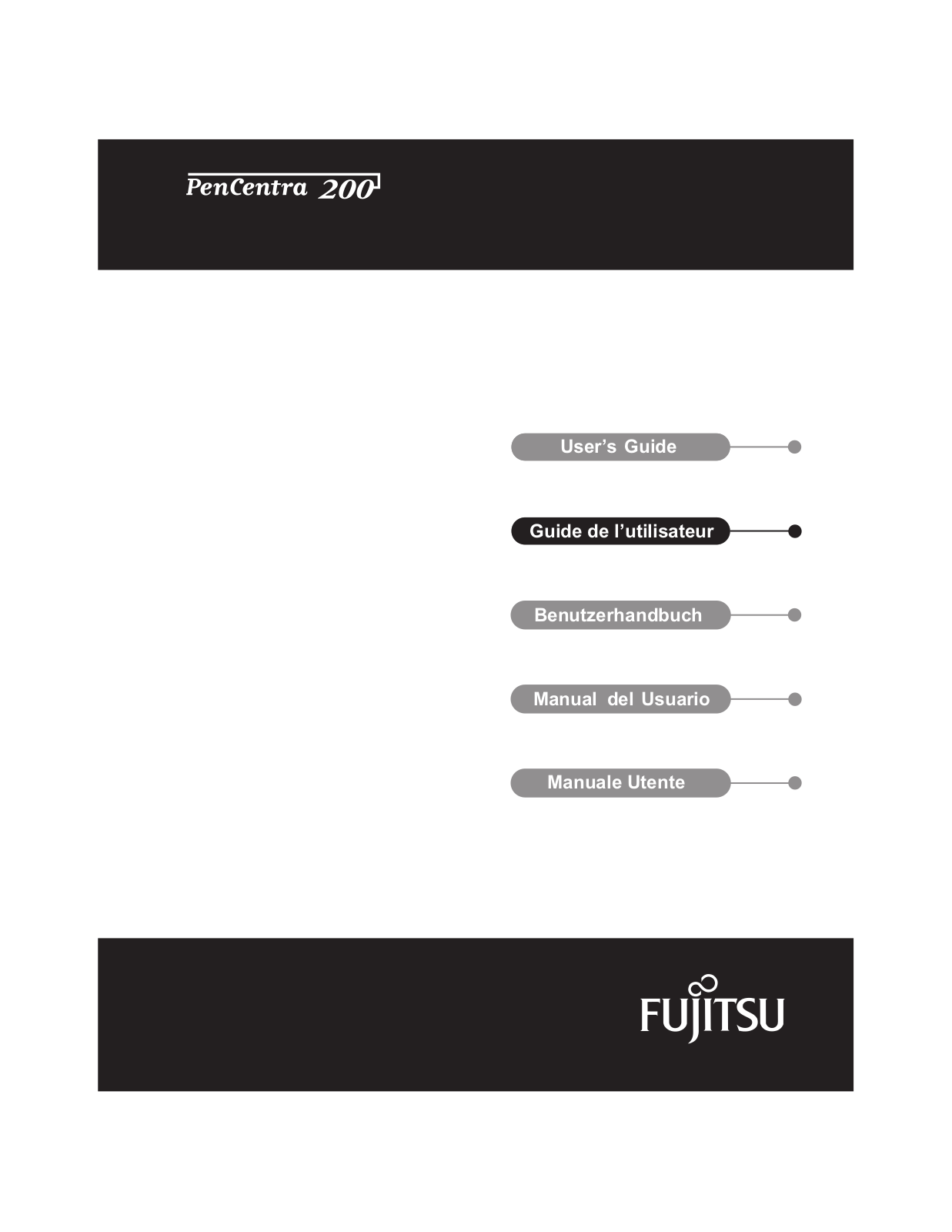 FUJITSU 200 User Manual