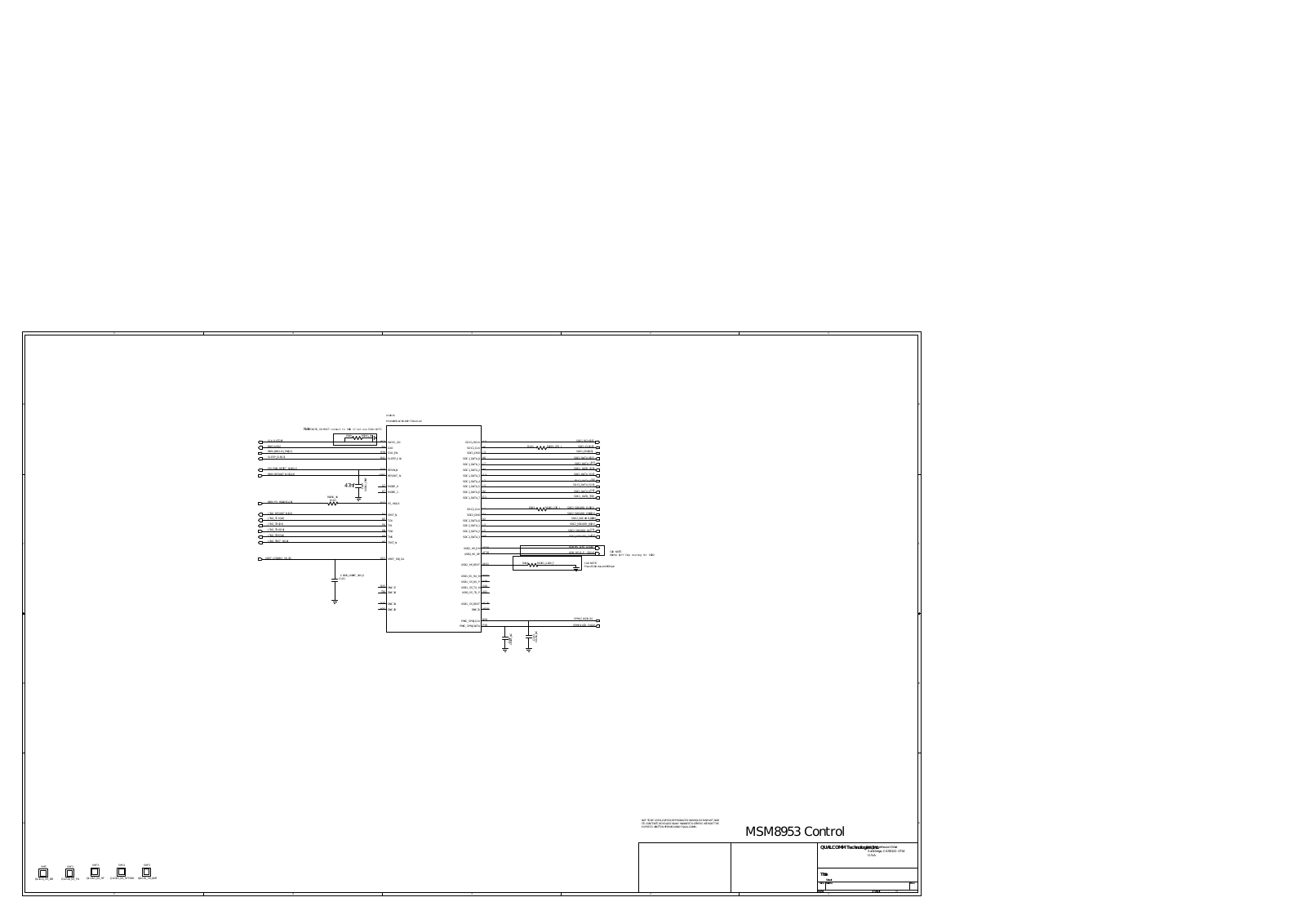 Xiaomi Mi 5X, Mi A1 Schematics