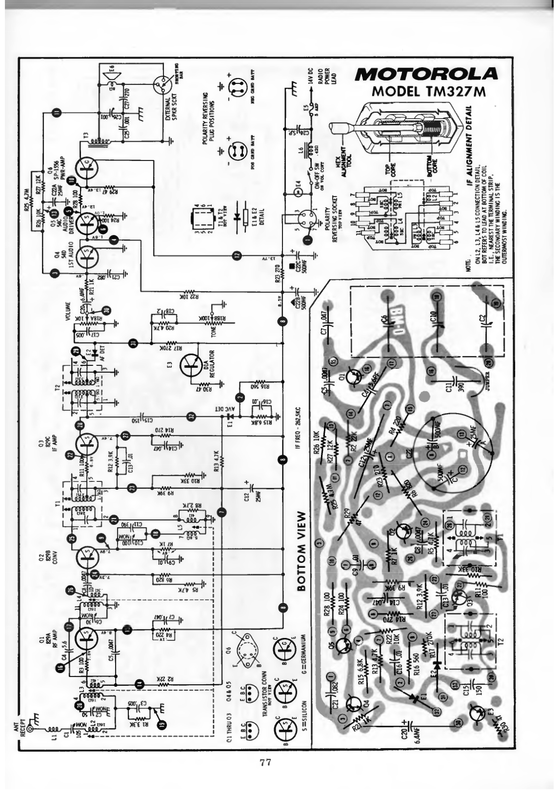 Motorola TM327 Schematic