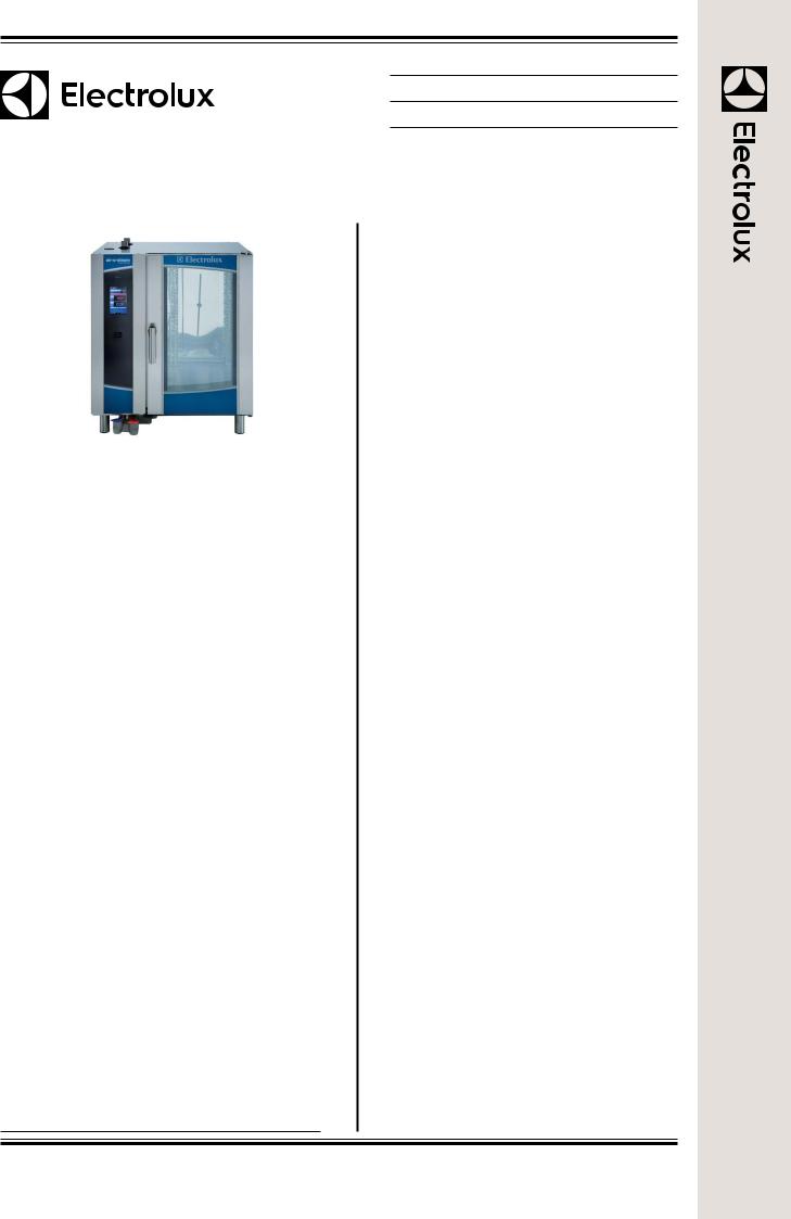 Electrolux AOS101ETAS Datasheet