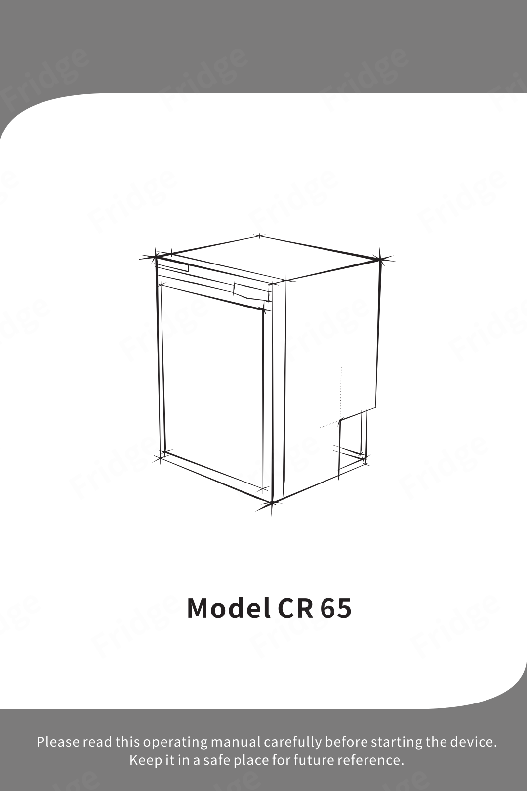 CN Comfort CR 65 User guide - ManualMachine.com