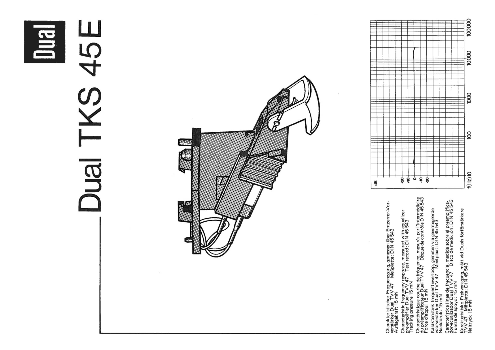 Dual TKS-45E Owners Manual