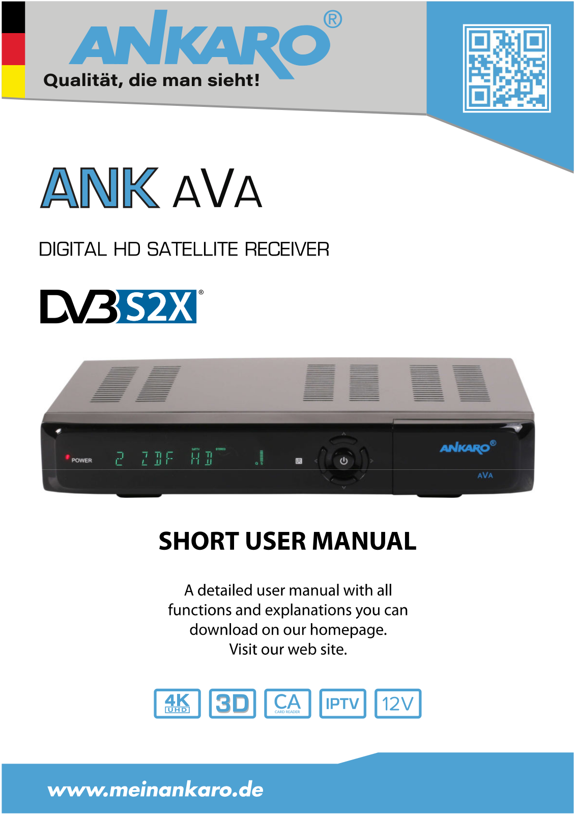 Ankaro ANK aVa User guide - ManualMachine.com