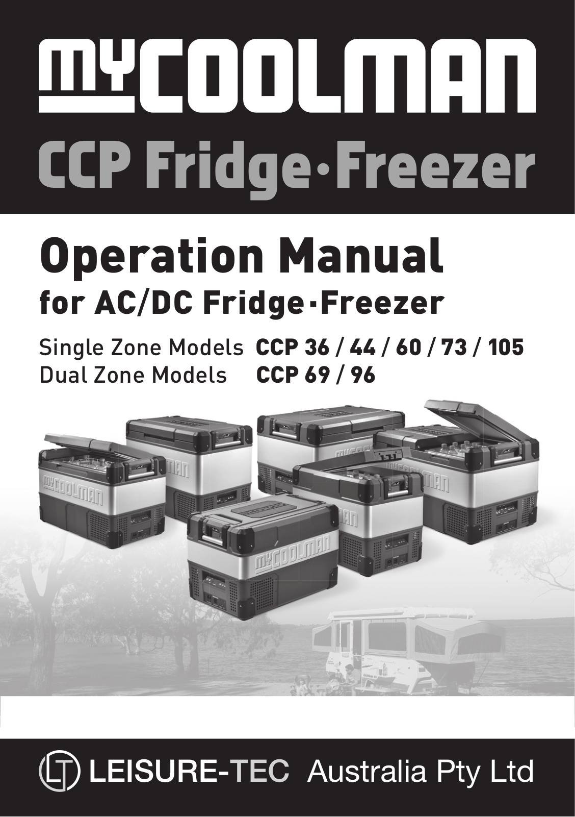 Mycoolman CCP 73, CCP 60, CCP 36, CCP 44, CCP 96 User Manual