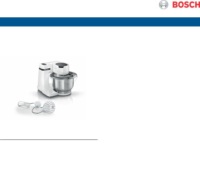 Bosch MUMS2EW00 Technical data