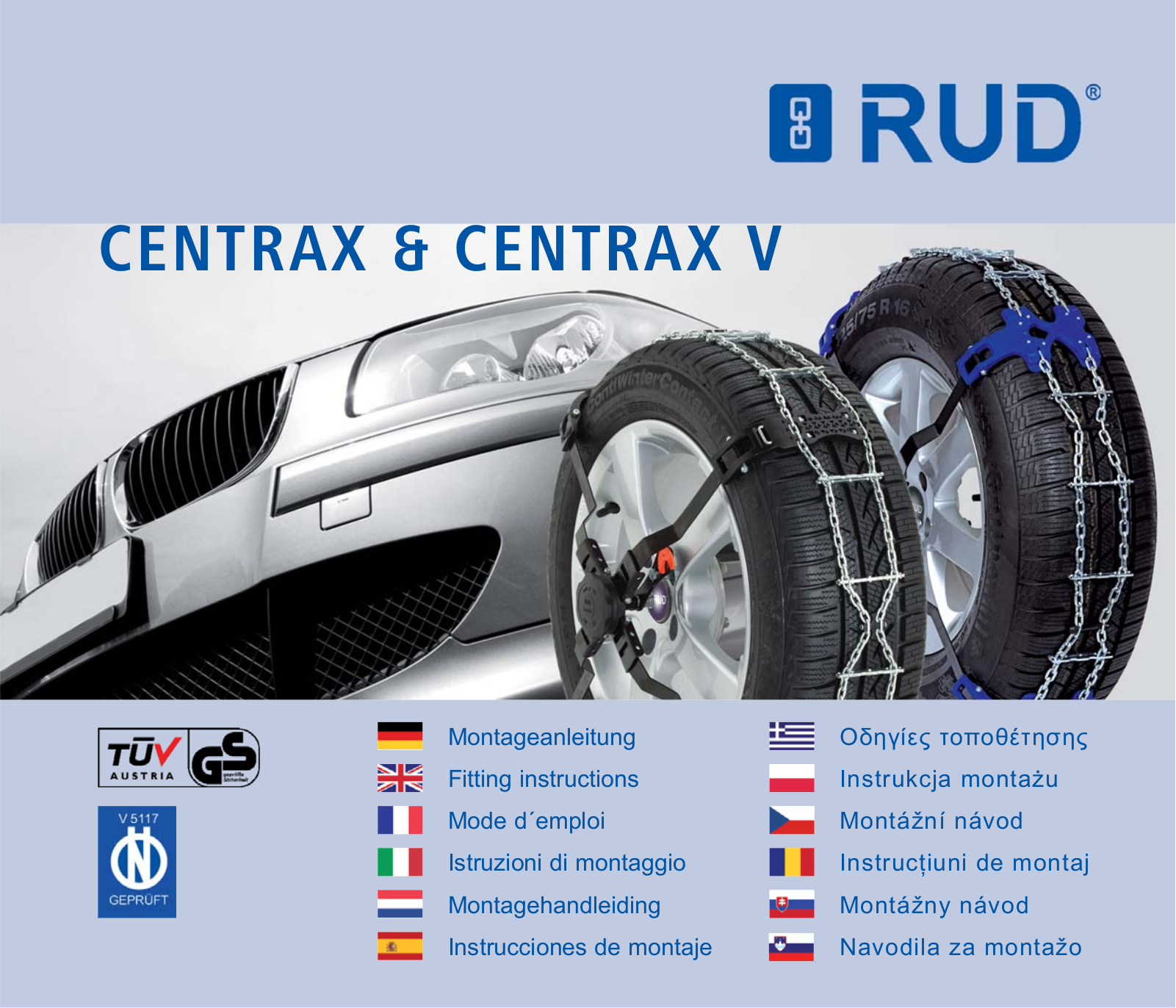 RUD CENTRAX, CENTRAX V User Manual