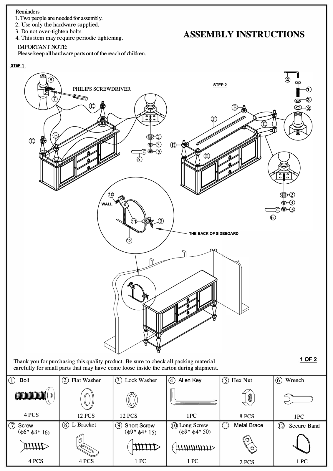 Sand & Stable W002098697 Installation & Assembly - ManualMachine.com