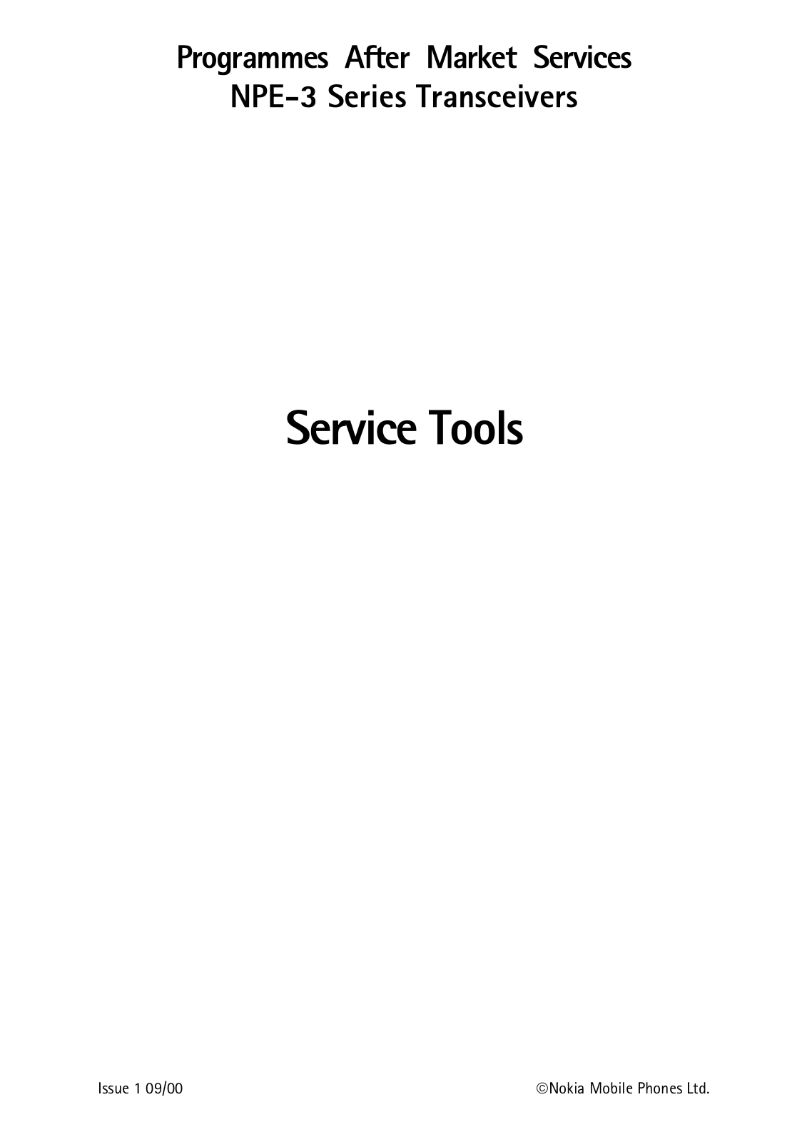 Nokia 6210 Service Manual servtool