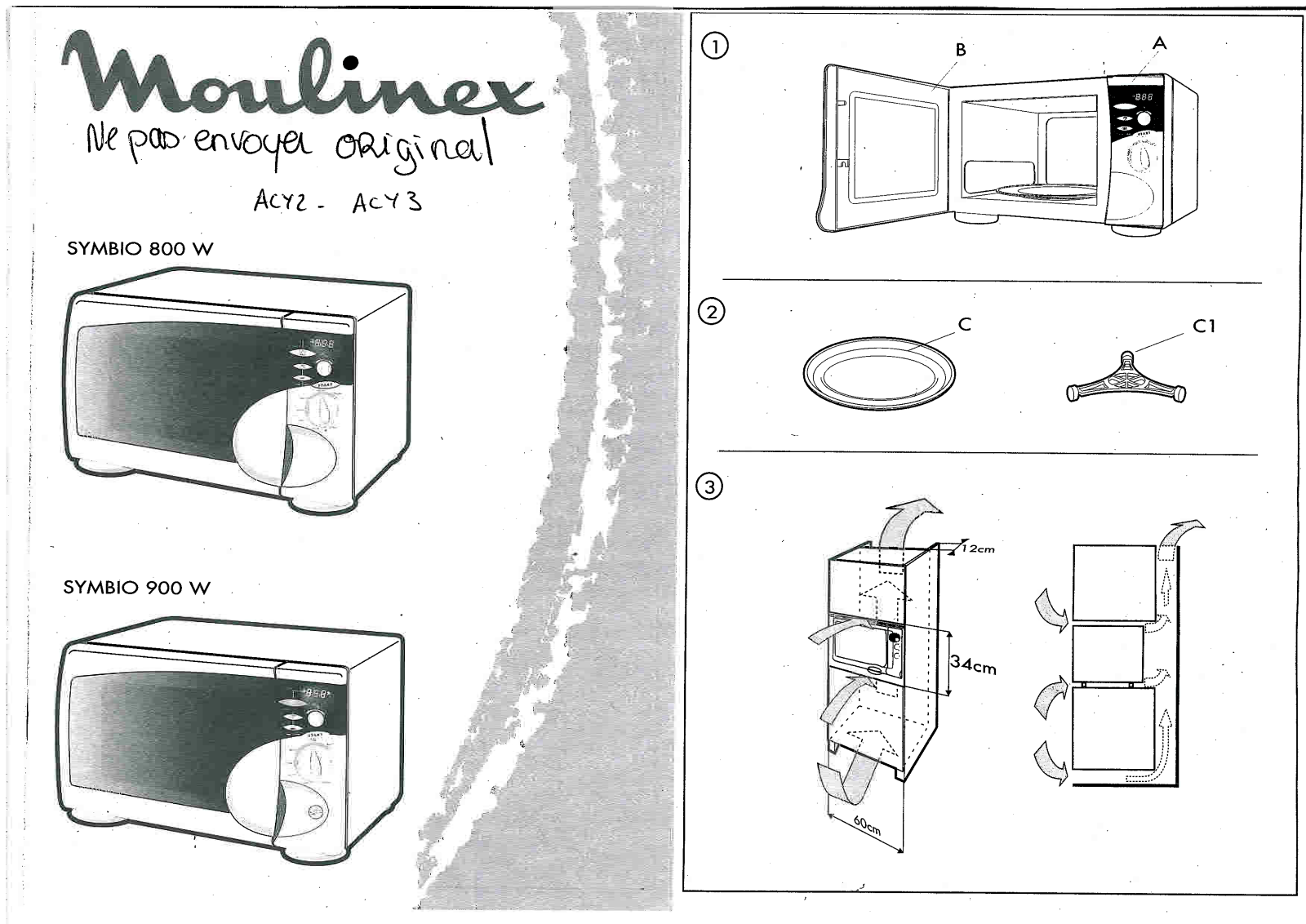 MOULINEX SYMBIO User Manual