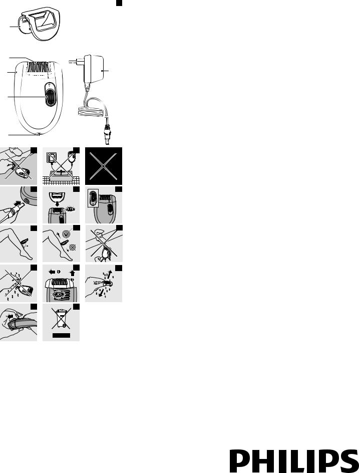 Philips HP6402, HP6401, HP6400 User Manual