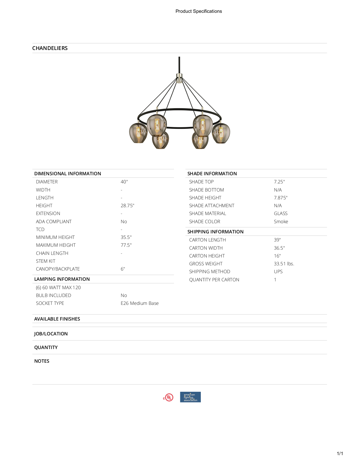 AllModern WLSG1317 Specifications - ManualMachine.com