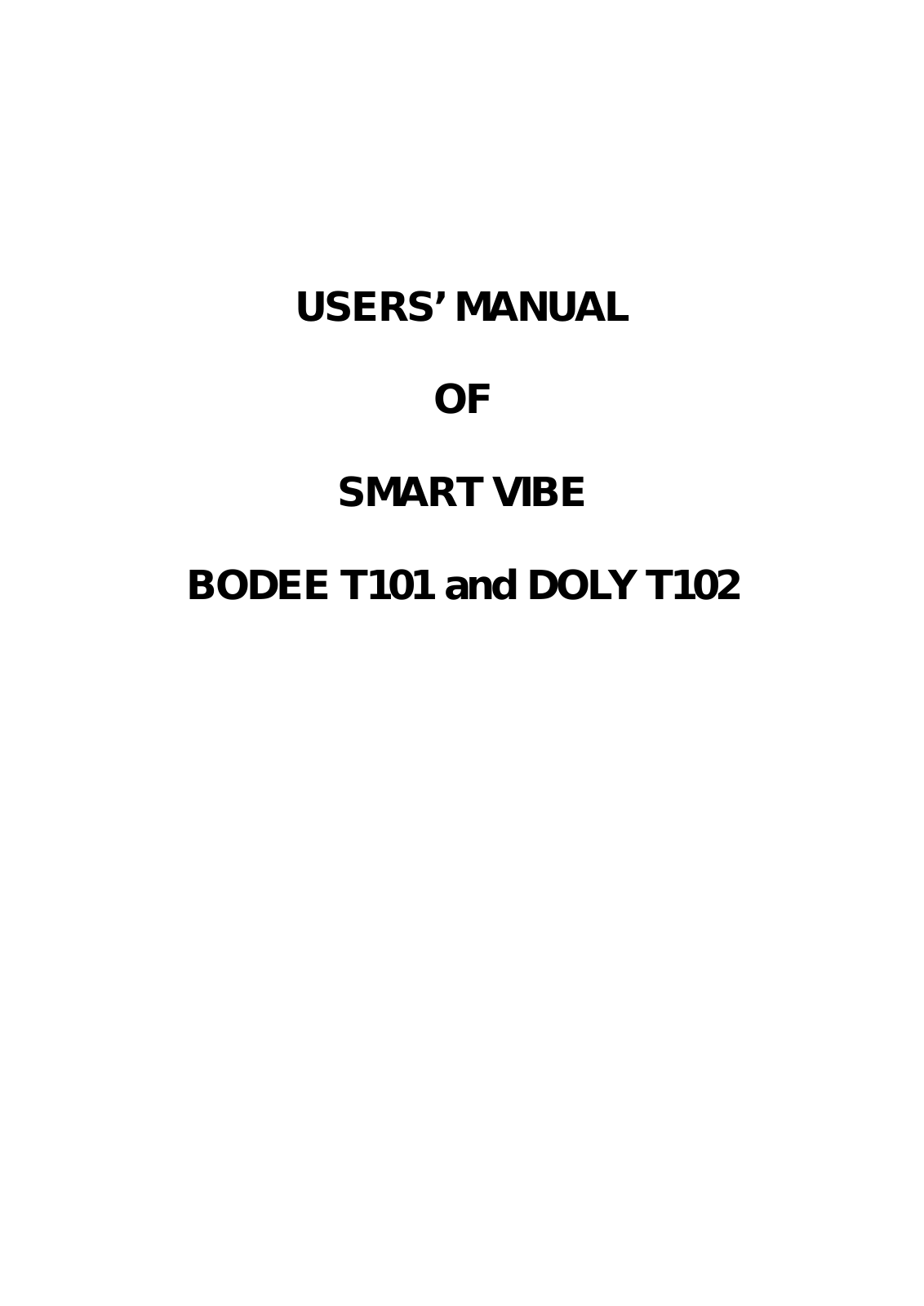 Eden Information Technology T101 User Manual