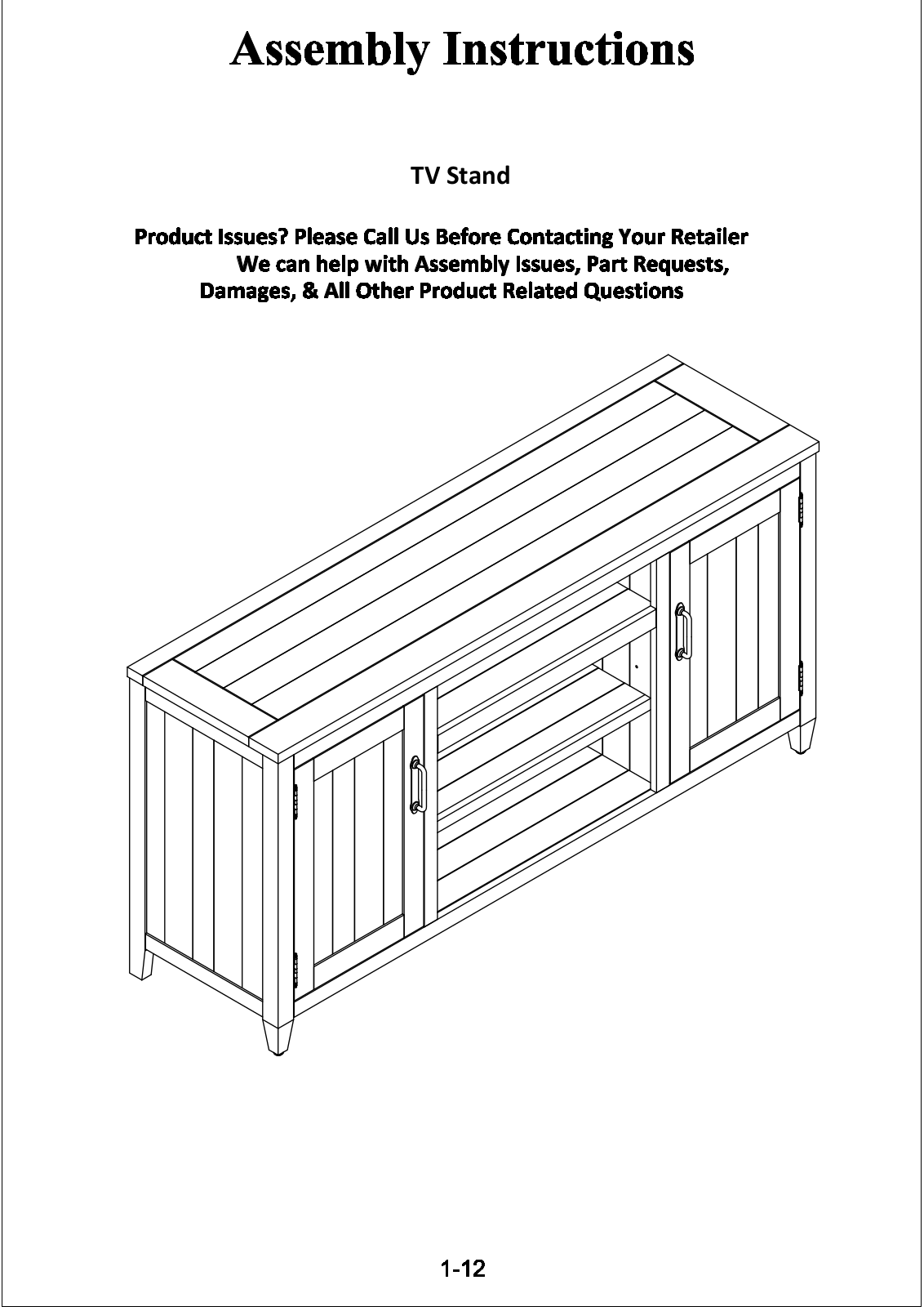 Foundstone W003561214 Installation & Assembly - ManualMachine.com
