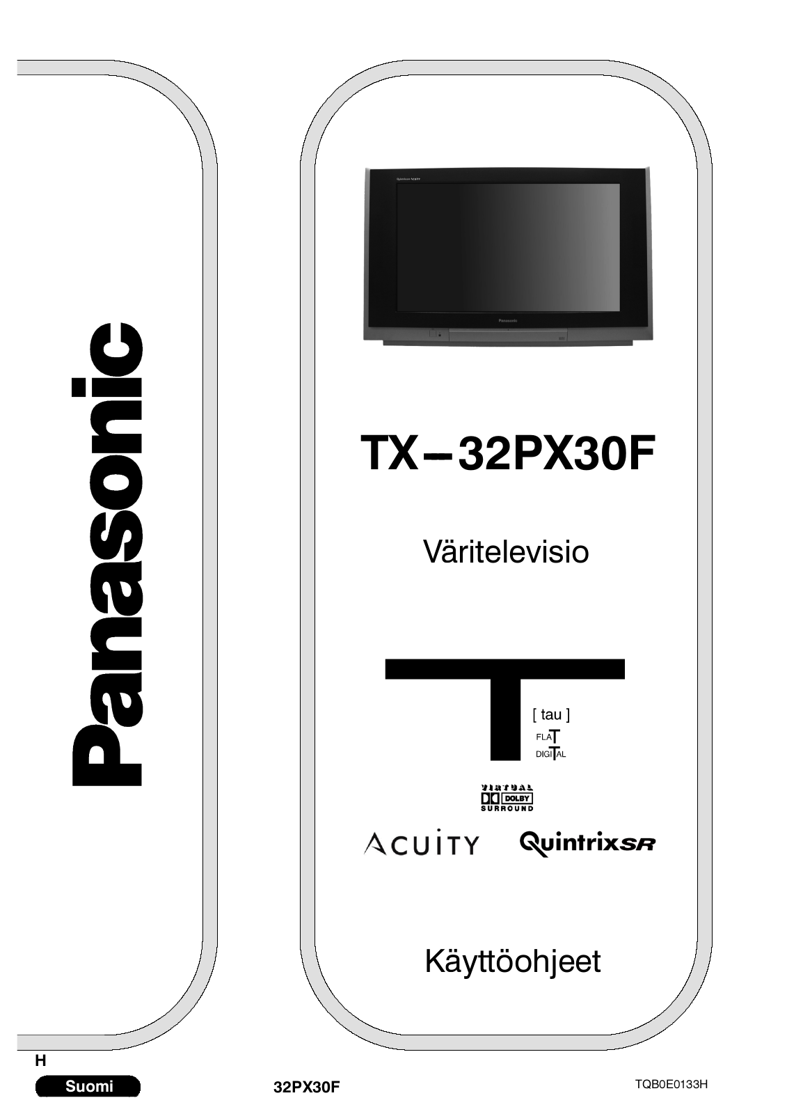 Panasonic TX-32PX30F User Manual