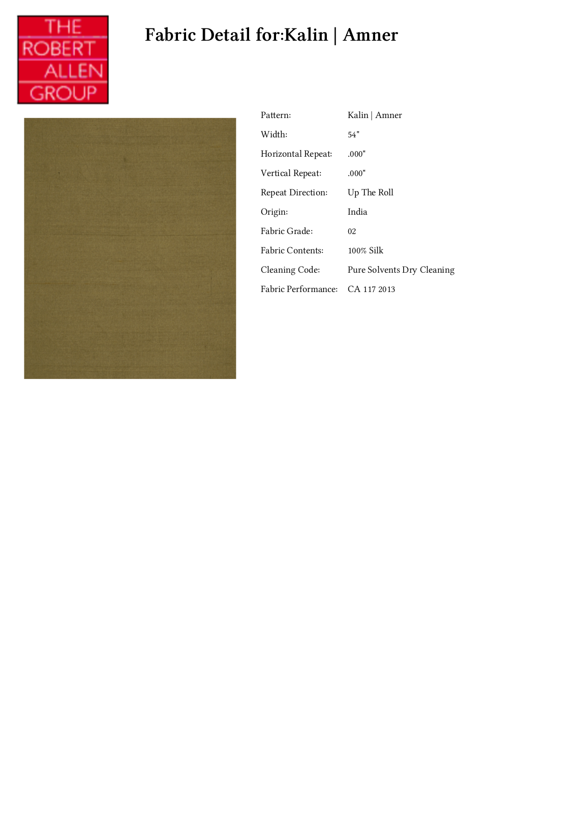 Robert Allen RALF1609 Specifications - ManualMachine.com