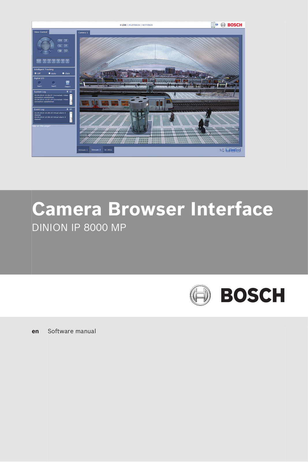 Bosch NBN-80052-BA, NBN-80122-F6A, NBN-80122-F2A User Manual