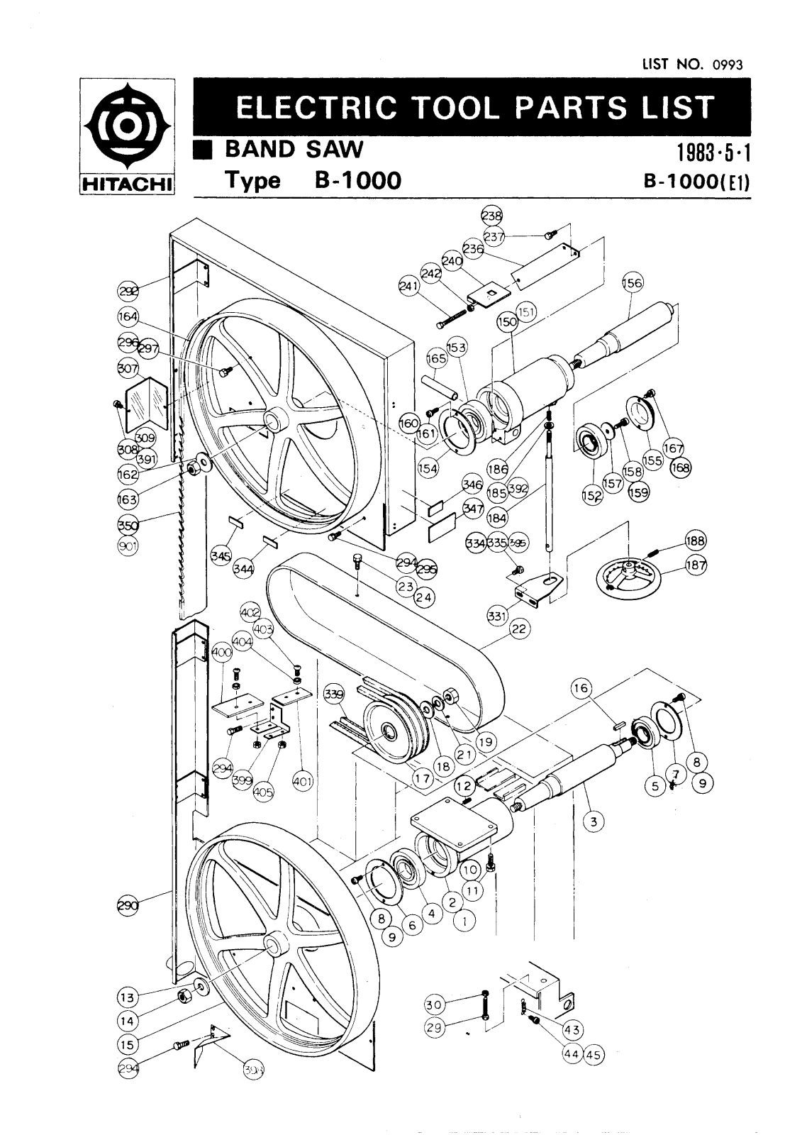 Hitachi B1000 User Manual