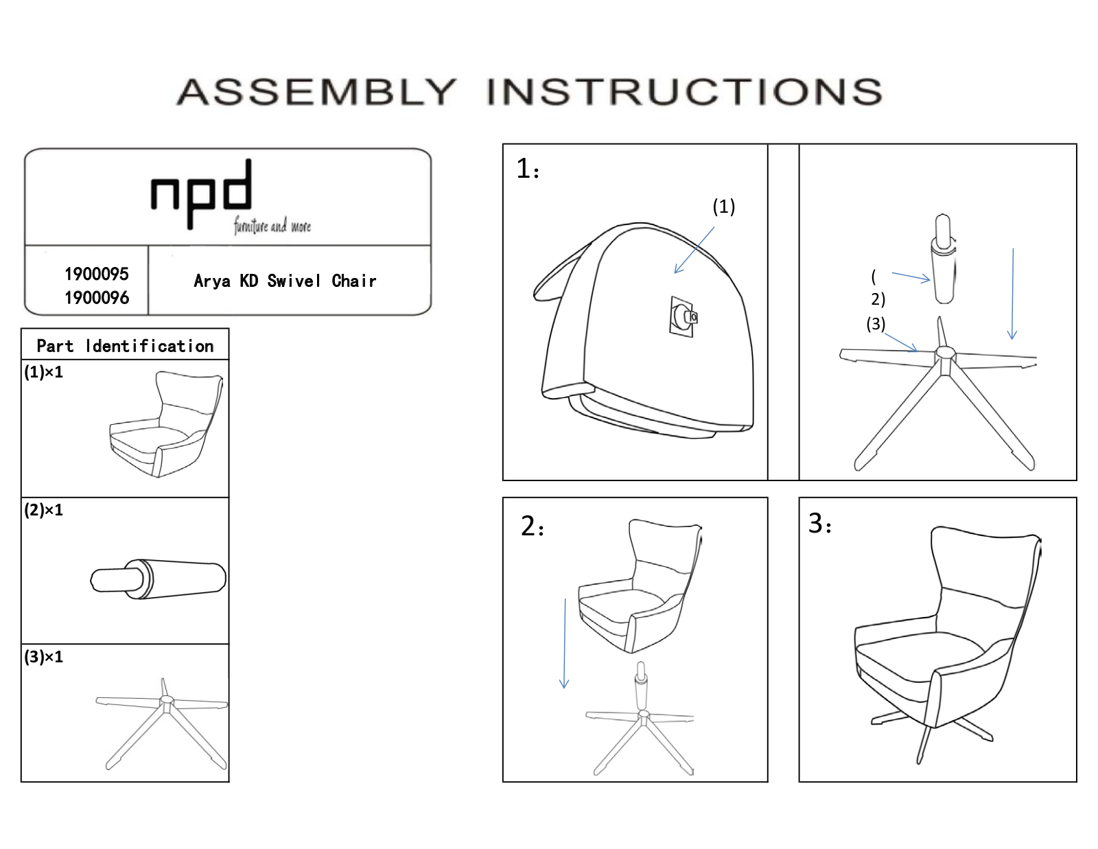 New Pacific Direct 1900096 User Manual