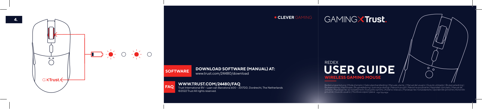 TRUST GXT 980 Redex User guide - ManualMachine.com