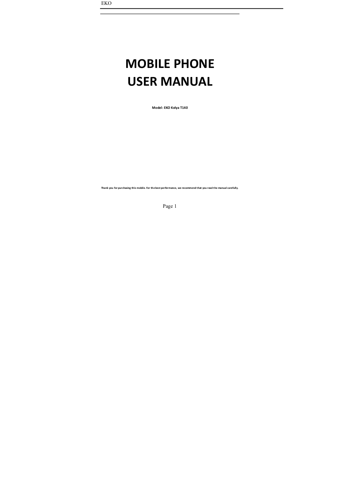 Interglobe Connection T140 User Manual