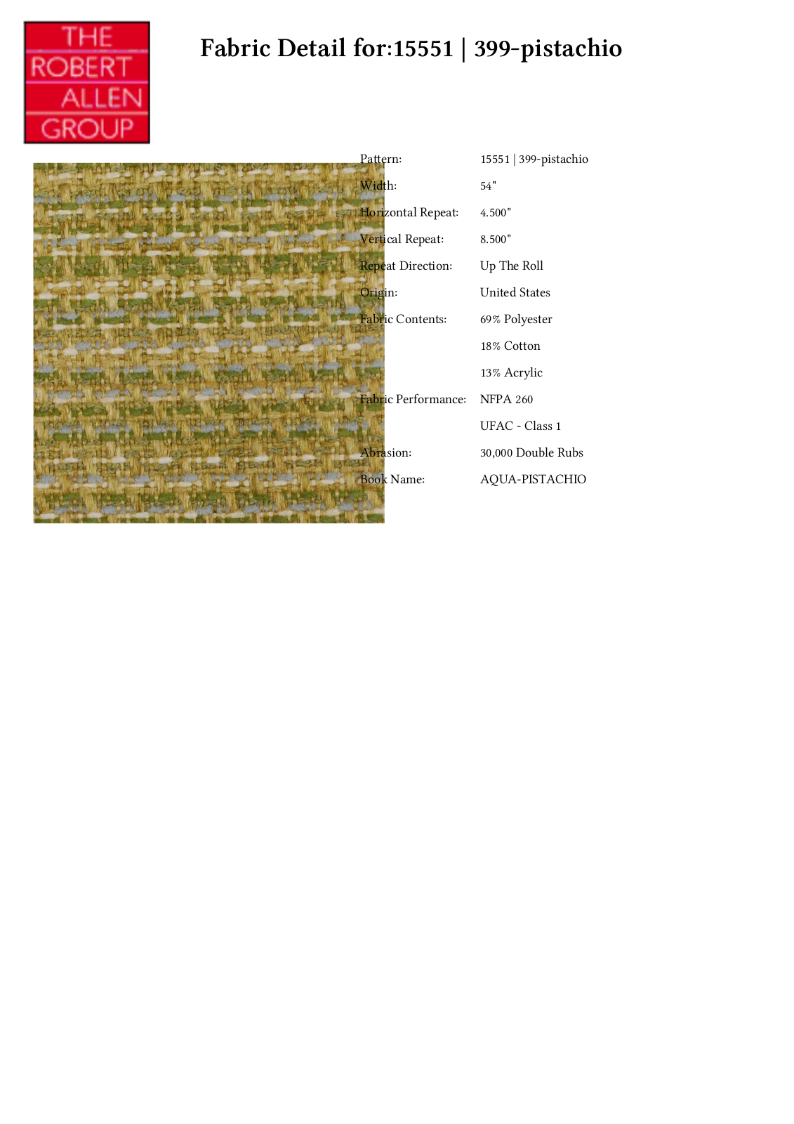 Duralee CRAL5735 Specifications - ManualMachine.com