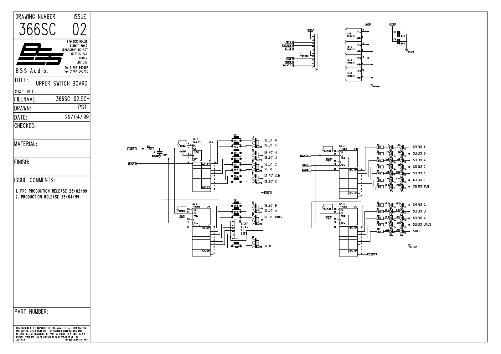 BSS FDS366, FDS366sc-02 User Manual