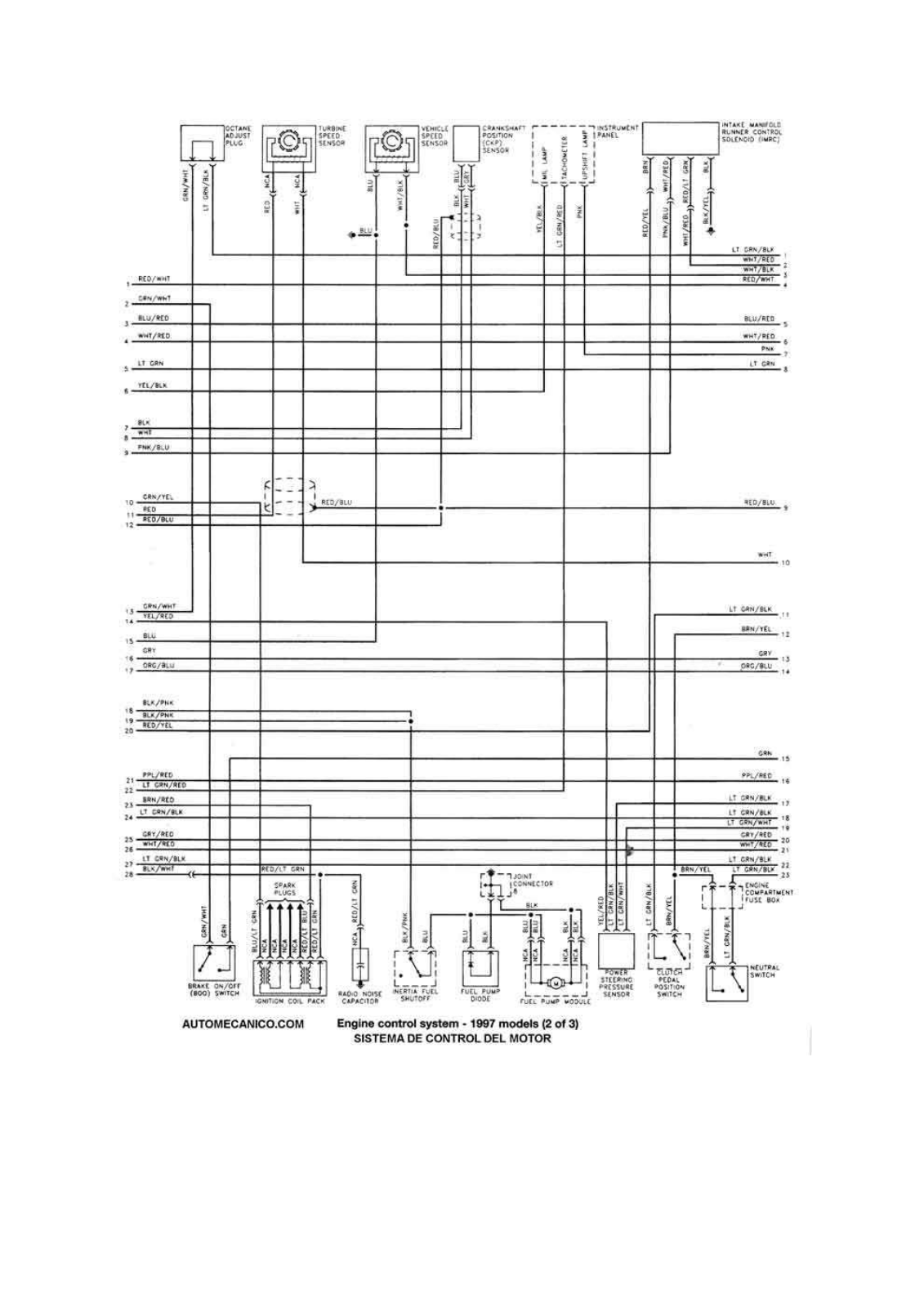 AUTOMECANICO Escort 33-48 fordesc34 Diagram