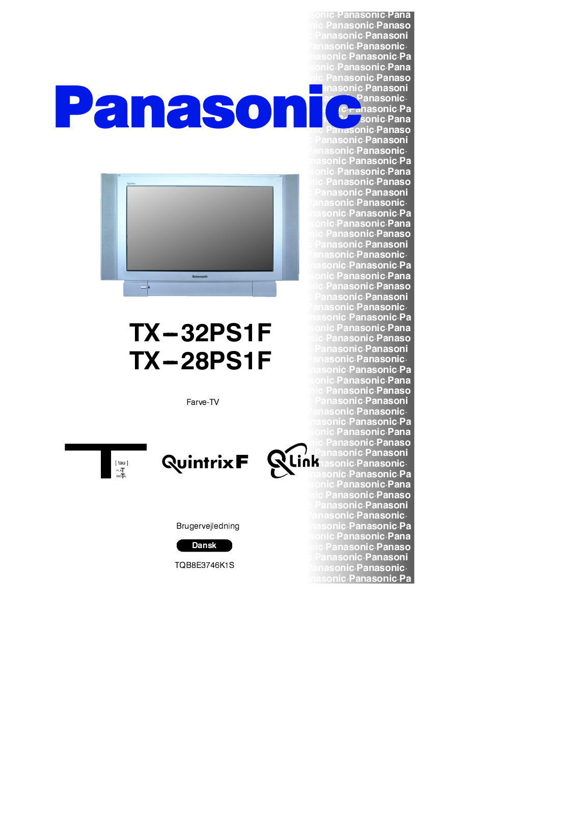 PANASONIC TX-32PS1F, TX-28PS1F User Manual
