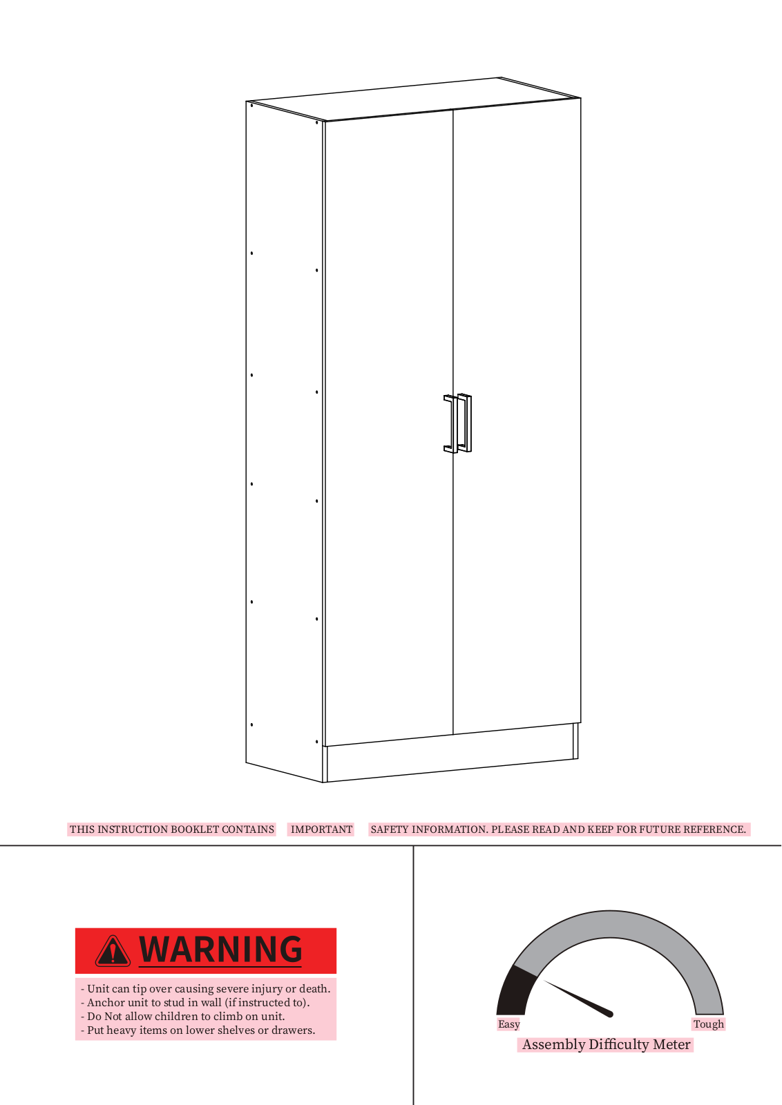 Wade Logan W005226169 Installation & Assembly - ManualMachine.com
