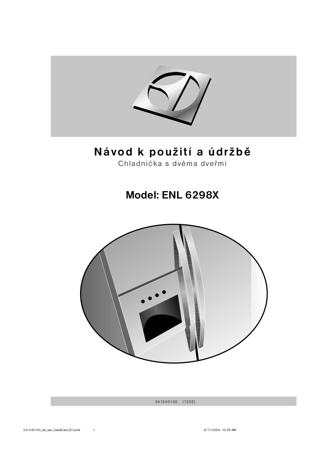 Electrolux ENL 6298 X User Manual