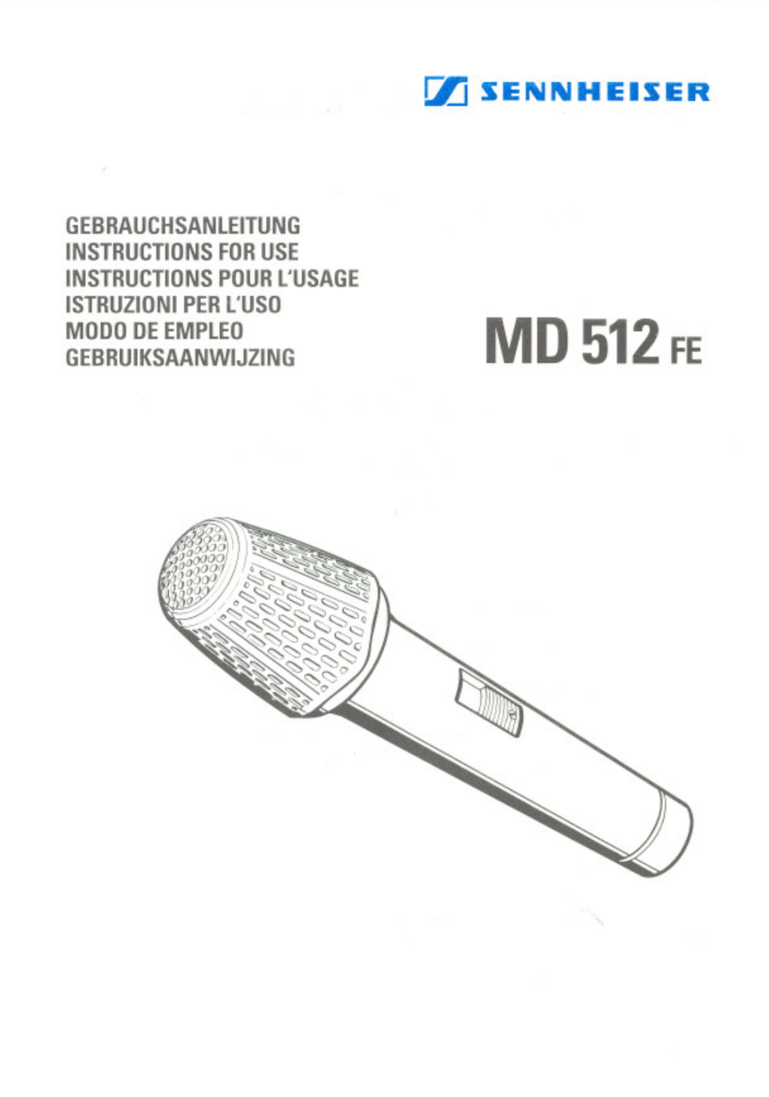 Sennheiser MD 512 FE User Manual - ManualMachine.com
