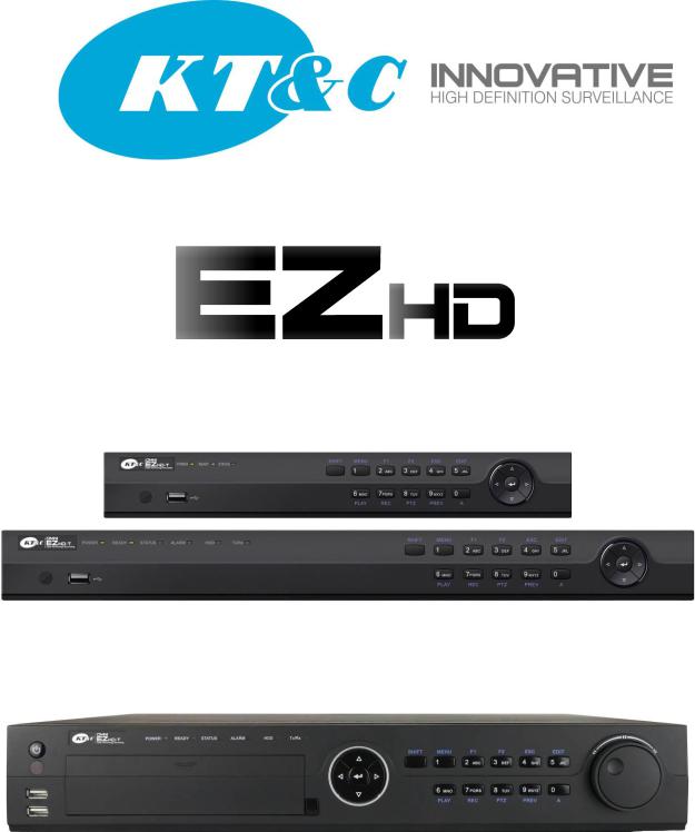 KT&C EZHD-TVL16, EZHD-TRF4 User Manual