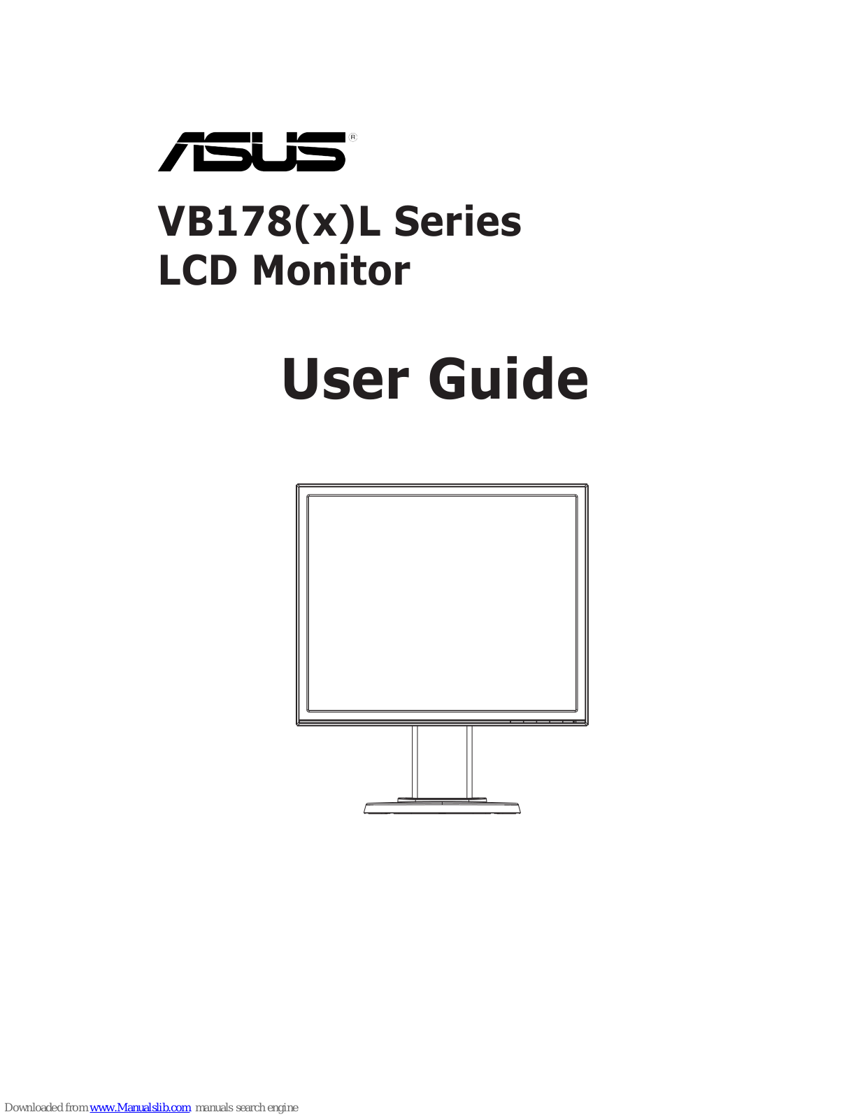 Asus VB178NL, VB178SL, VB178DL User Manual