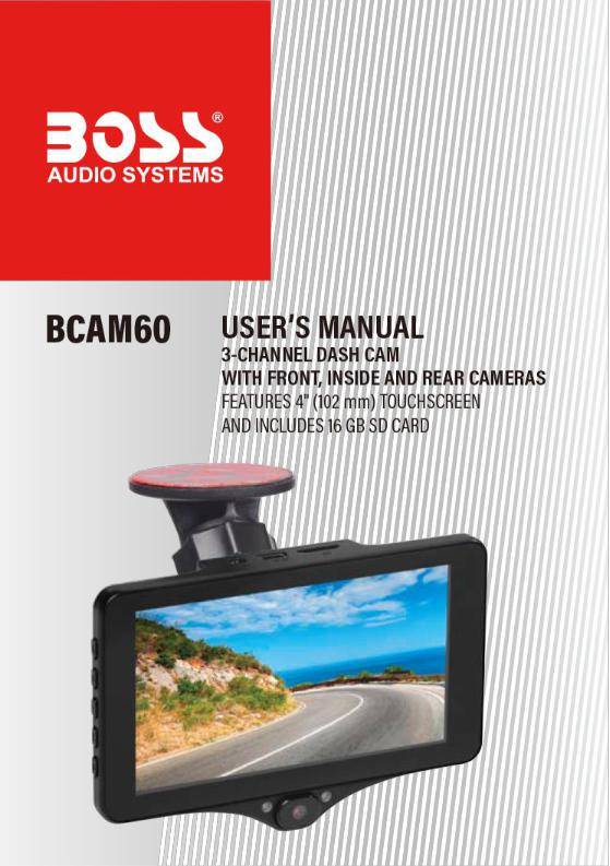 Boss BCAM60 User Manual