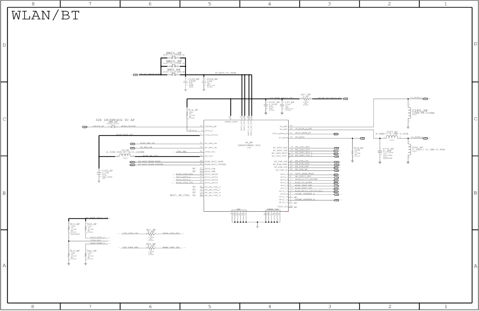 Apple iphone 5с schematics diagram