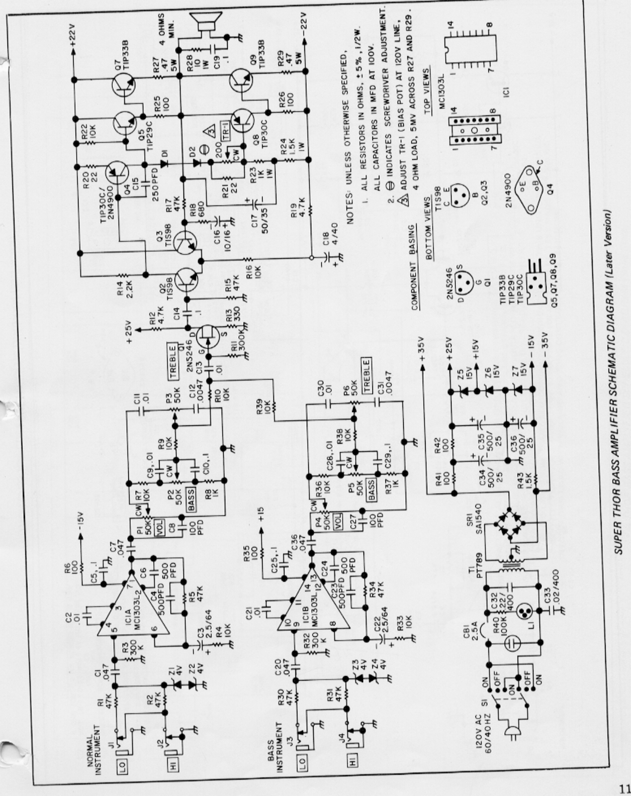 Gibson superthor schematic