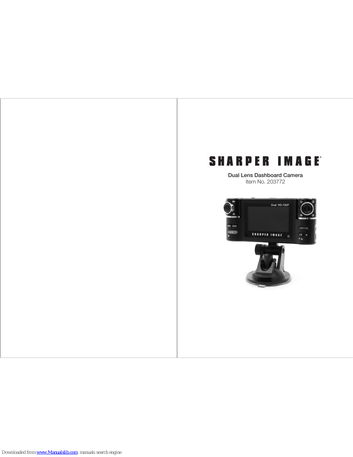 Sharper Image URG-14238 User Manual