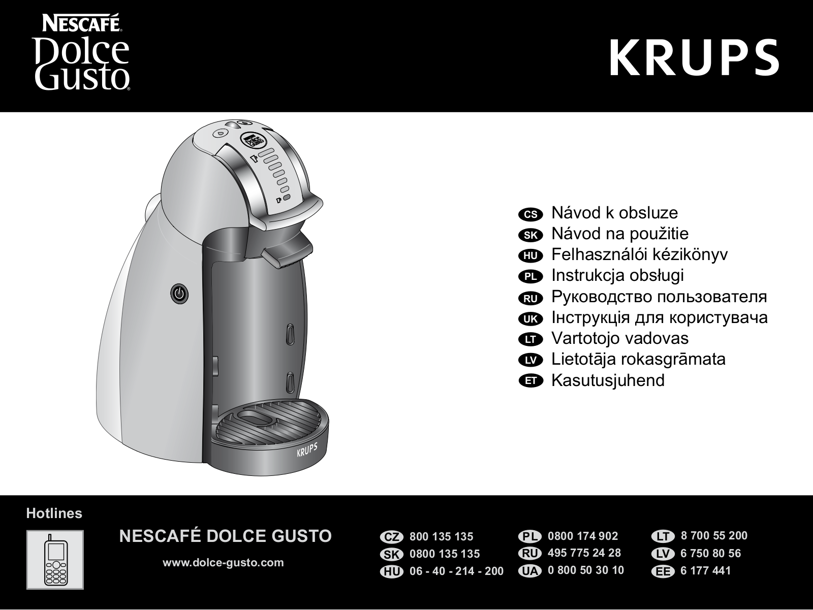 Krups KP161M10 User Manual