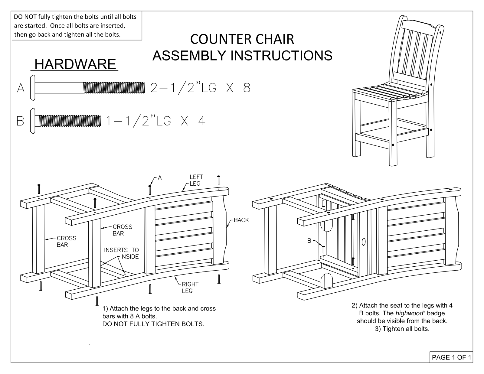 Alcott Hill W001450421 Assembly Instructions