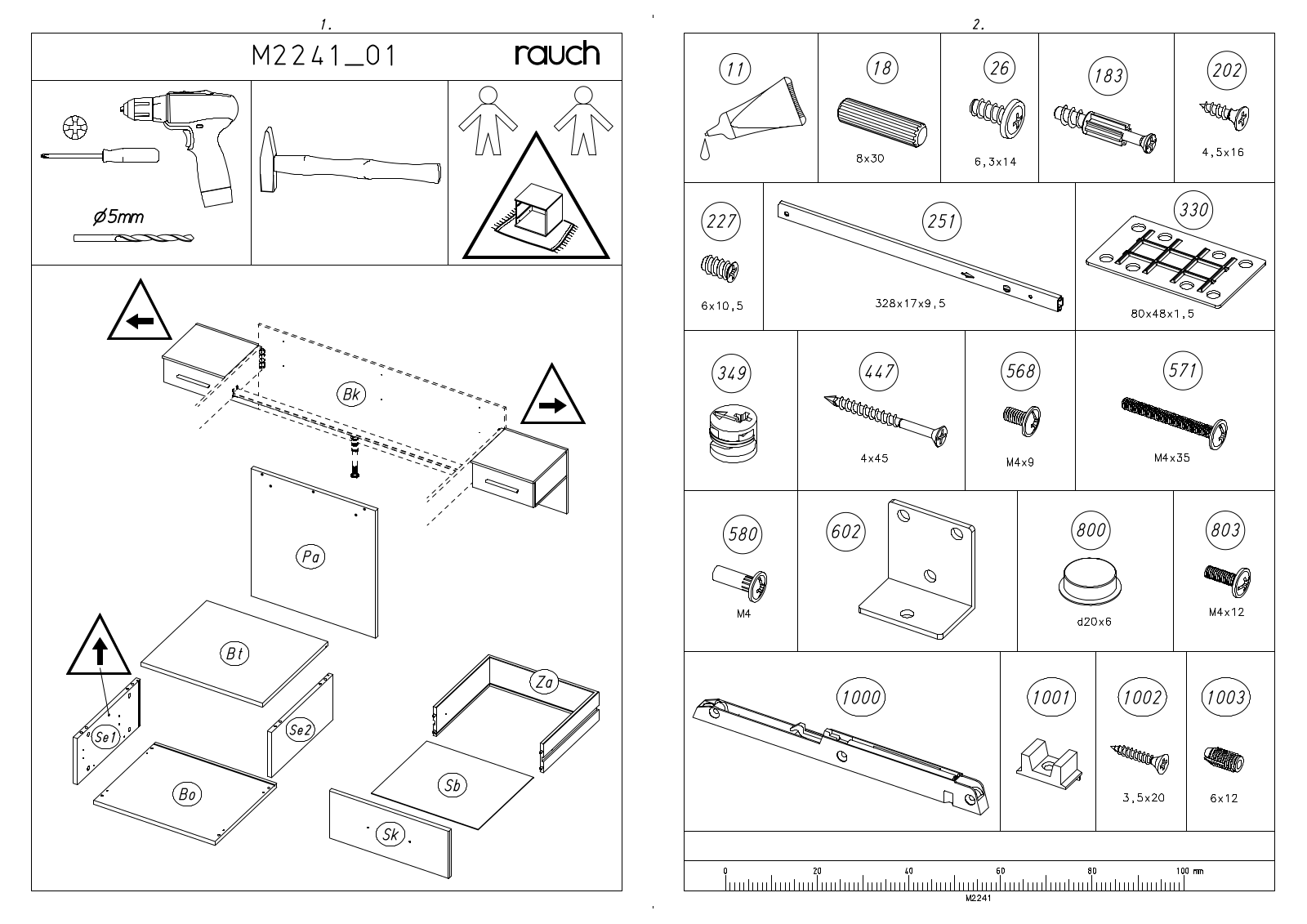 rauch M2241 Assembly instructions - ManualMachine.com