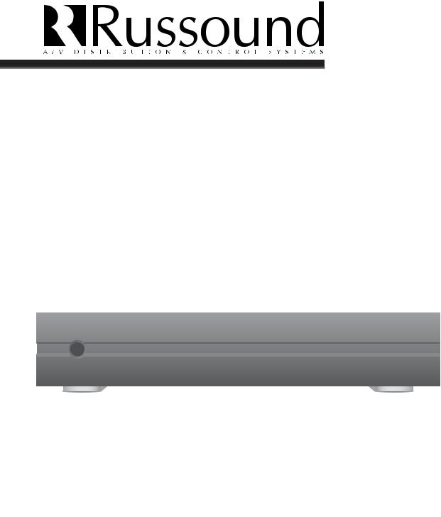 Russound CA-LCD.2, CA-KP.2, CA 6.4i User Manual