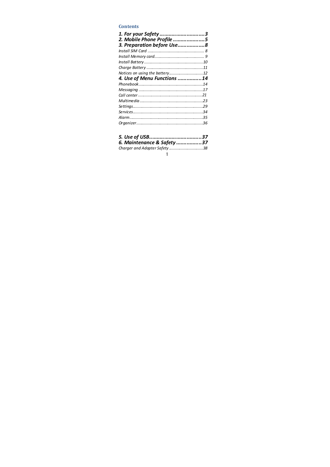 Ezfone Telecommunication C1-0725 Users Manual