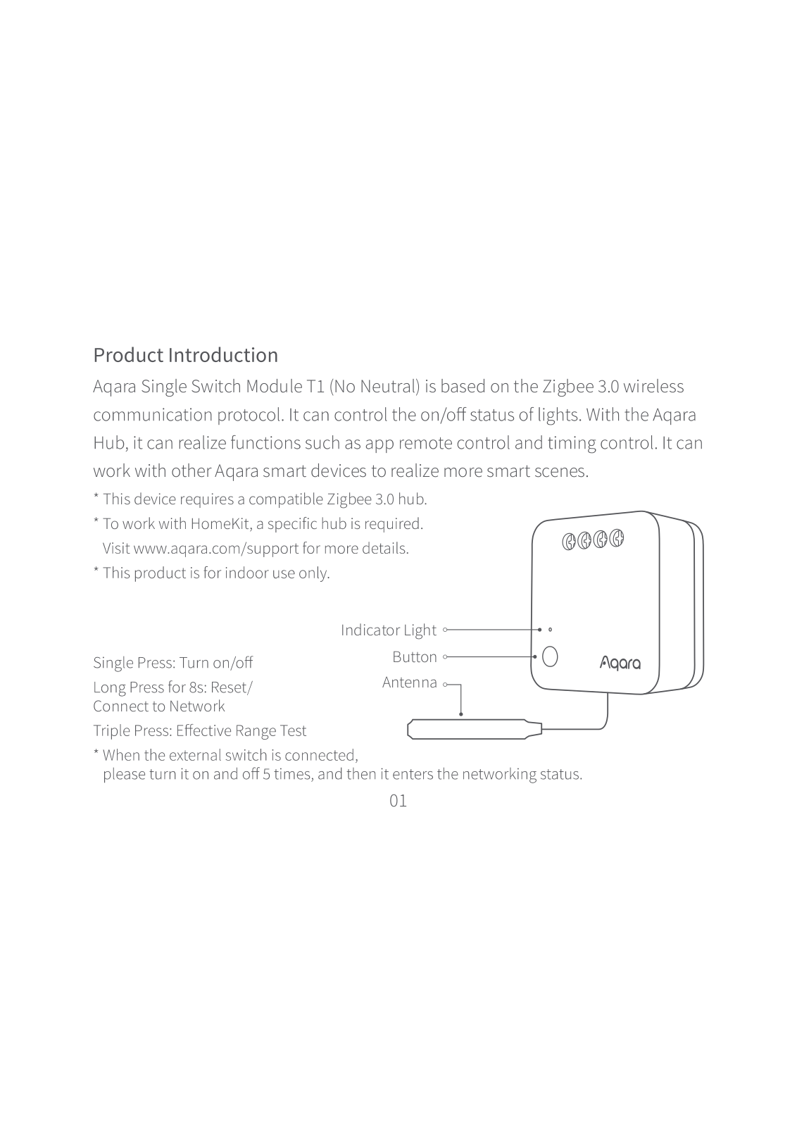 Aqara SSM-U02 User manual